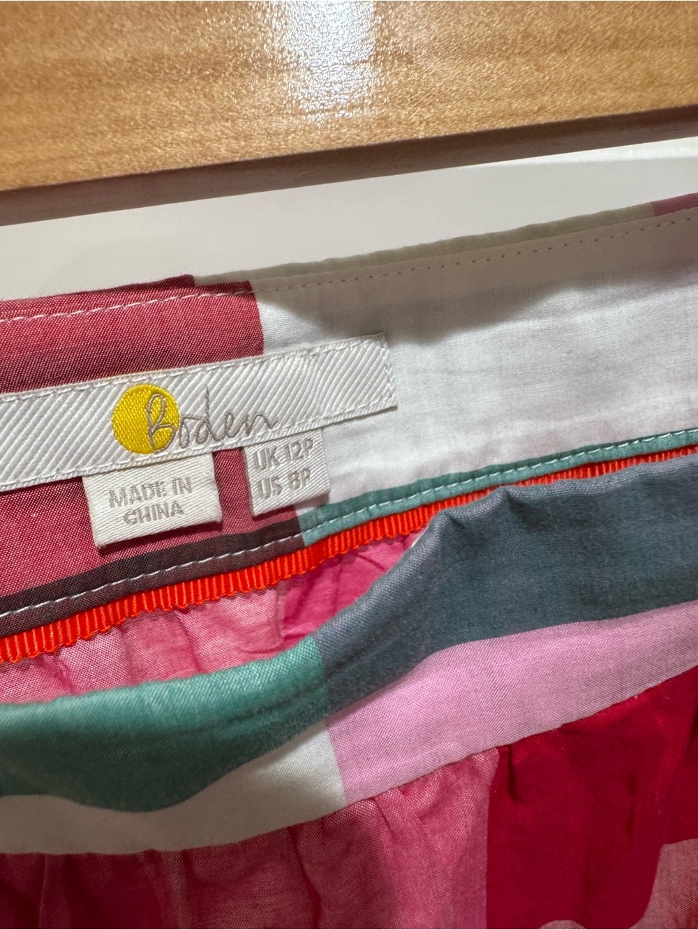 Boden Tiered Check Maxi Skirt - Picture 5 of 8